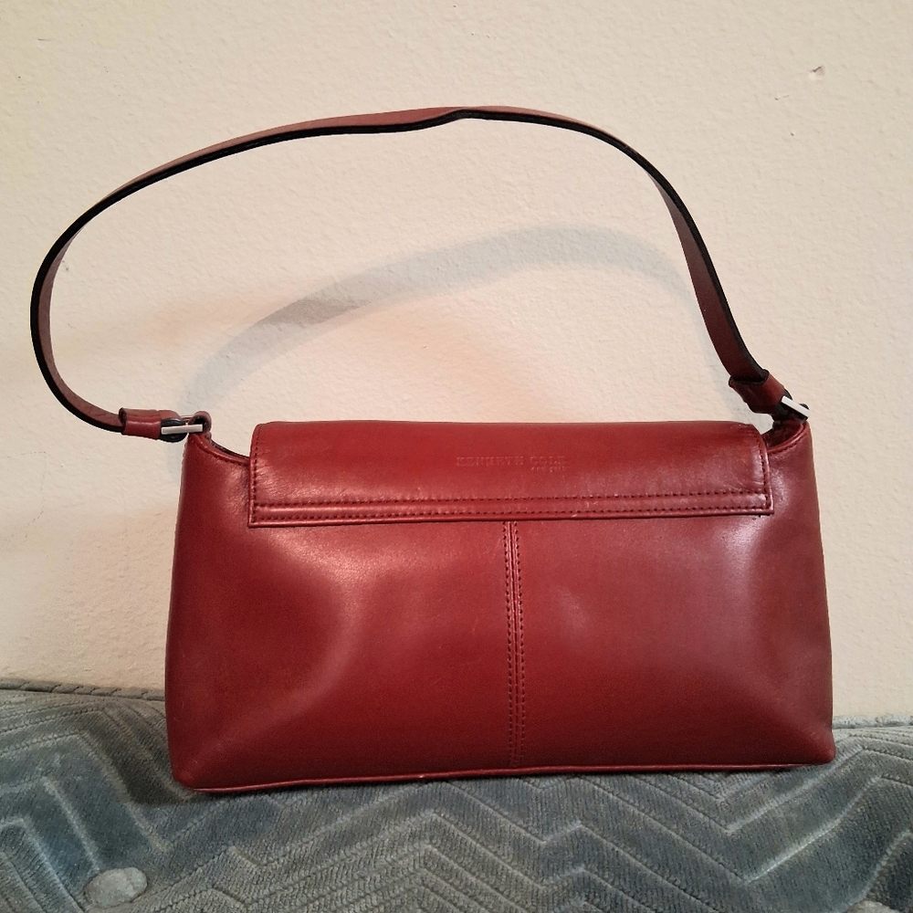 Kenneth Cole Red Handbag - Picture 2 of 9
